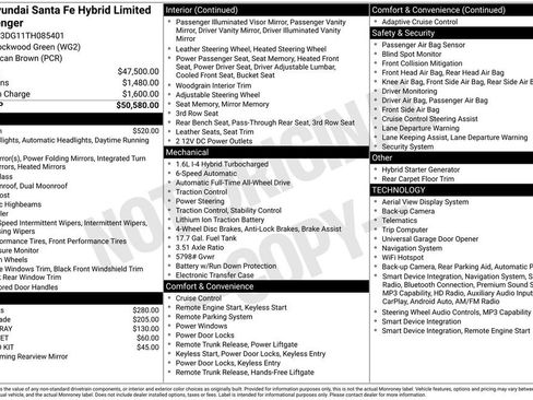 Certified 2026 Hyundai Santa Fe Limited AWD/4WD image 15