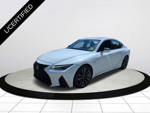 Certified 2021 Lexus IS 350 F Sport w/ Navigation Package RWD image 8