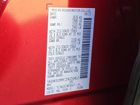 Certified 2023 Nissan Pathfinder SL w/ SL Premium Package image 29