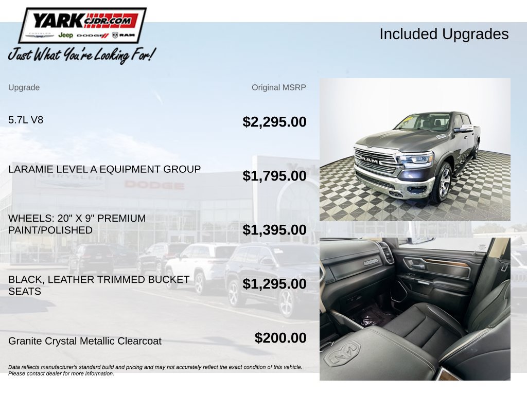 Used 2021 RAM 1500 Laramie AWD/4WD image 5