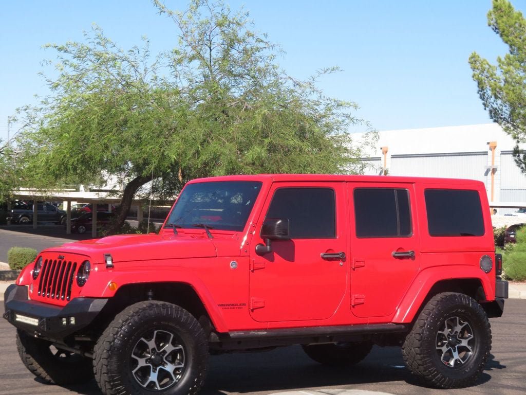 Used 2015 Jeep Wrangler Unlimited Sahara AWD/4WD image 1