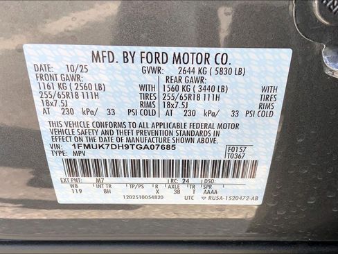 Used 2026 Ford Explorer Active image 33