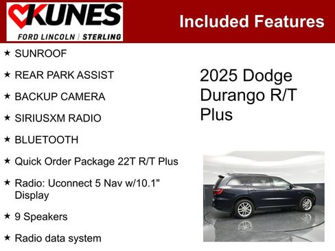 Used 2025 Dodge Durango R/T AWD/4WD image 3