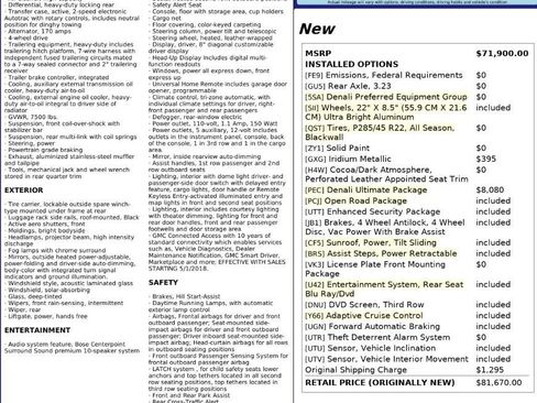 Used 2018 GMC Yukon XL Denali w/ Denali Ultimate Package image 8