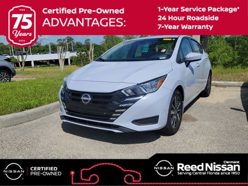 Certified 2024 Nissan Versa SV w/ Trunk Package image 1