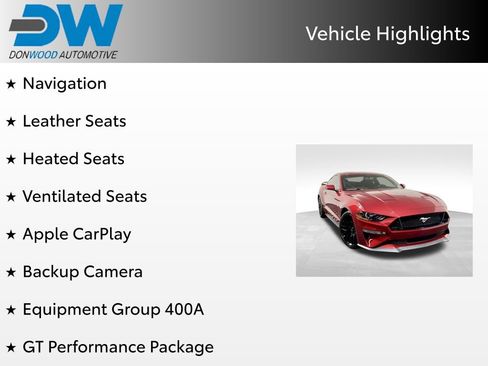 Used 2019 Ford Mustang GT Premium w/ GT Performance Package RWD image 6