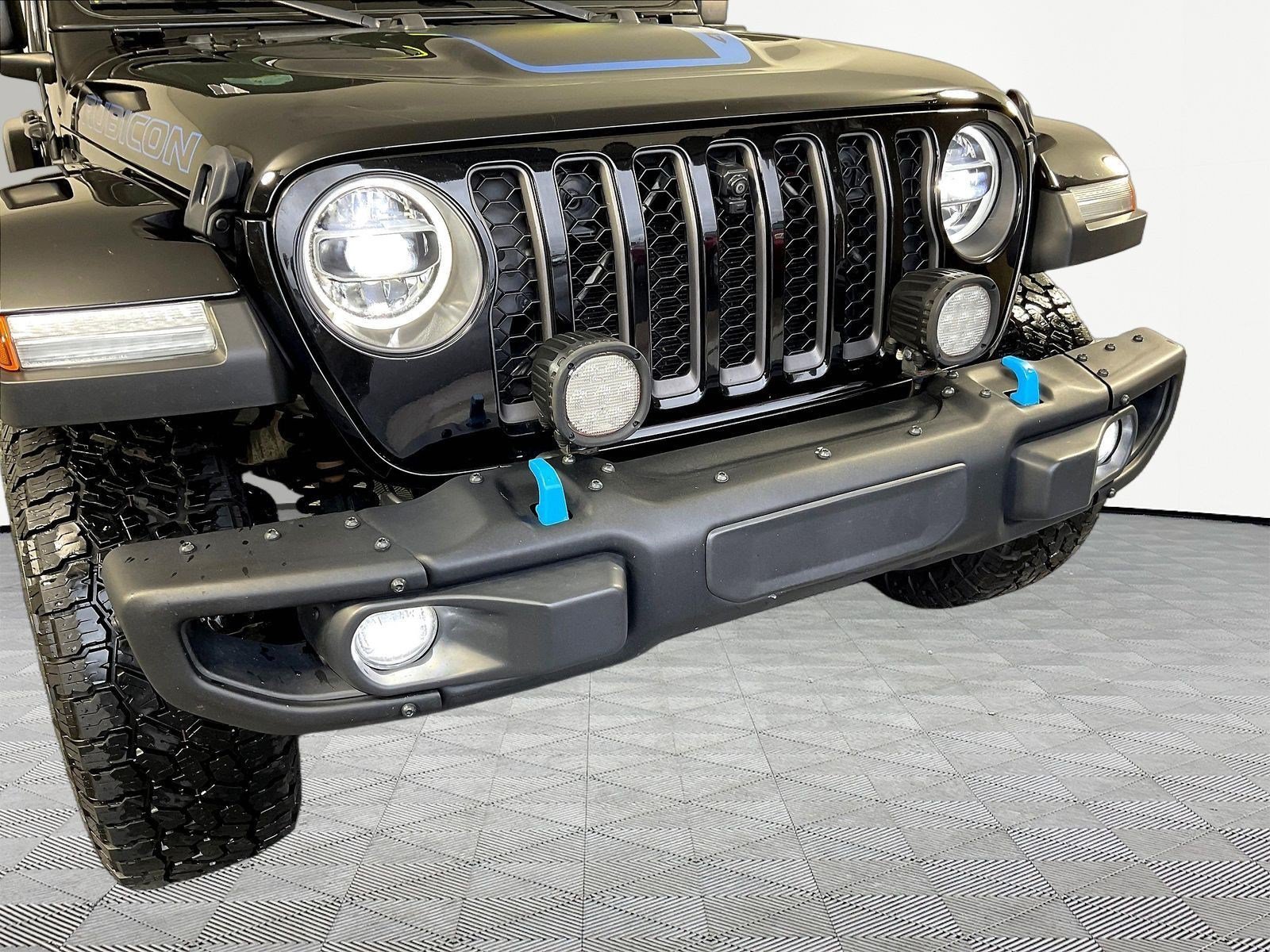 Used 2021 Jeep Wrangler Unlimited Rubicon 4xe w/ Steel Bumper Group AWD/4WD image 33