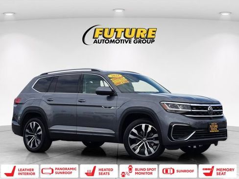 Used 2021 Volkswagen Atlas SEL Premium AWD/4WD image 1