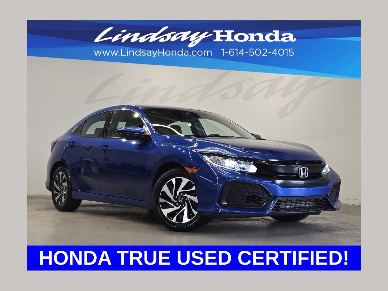 Certified 2019 Honda Civic LX image 1