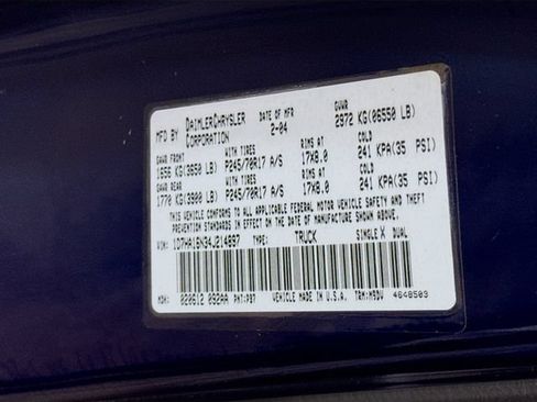 Used 2004 Dodge Ram 1500 Truck SLT w/ Trailer Tow Group RWD image 26