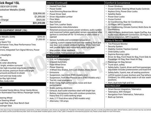 Used 2016 Buick Regal image 5