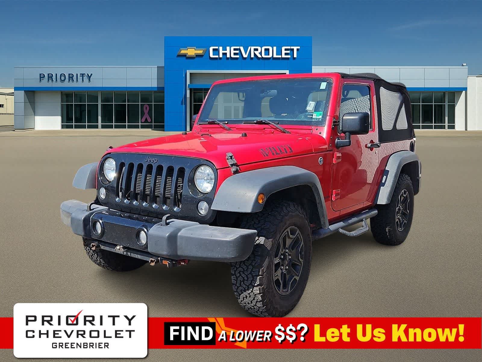 Used 2016 Jeep Wrangler Sport AWD/4WD image 1