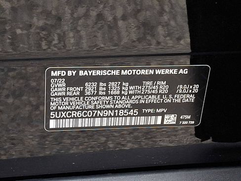 Used 2022 BMW X5 xDrive40i w/ Premium Package AWD/4WD image 30