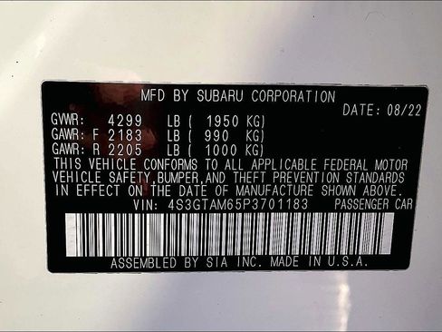 Used 2023 Subaru Impreza 2.0i Sport image 33