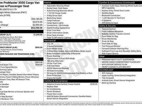 New 2026 RAM ProMaster 3500 w/ Safety Group image 2