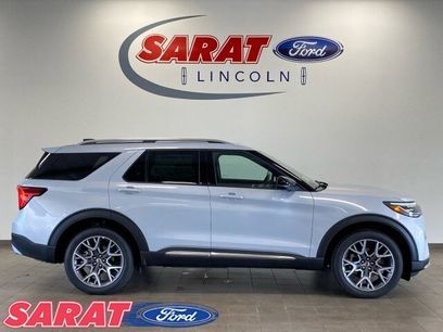 New 2025 Ford Explorer Platinum w/ Ultimate Package