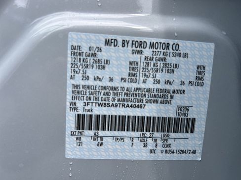 New 2026 Ford Maverick Lariat w/ Black Appearance Package image 28