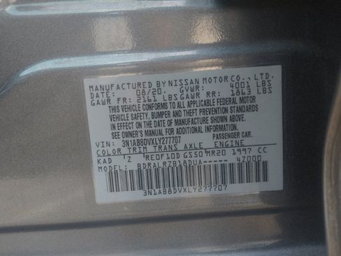 Used 2020 Nissan Sentra SR w/ Electronics Package FWD image 33