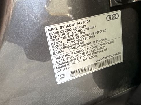 Used 2025 Audi Q7 2.0T Premium w/ Convenience Package AWD/4WD image 29