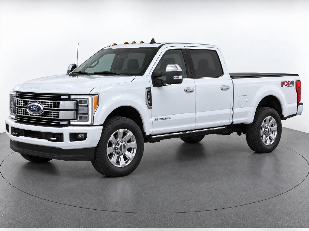 Used 2019 Ford F250 Platinum w/ Platinum Ultimate Package AWD/4WD image 3
