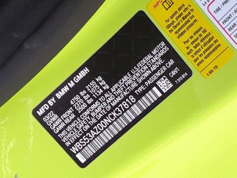 Used 2022 BMW M4 Coupe w/ Executive Package RWD image 33