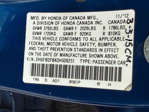 Used 2013 Honda Civic EX image 34