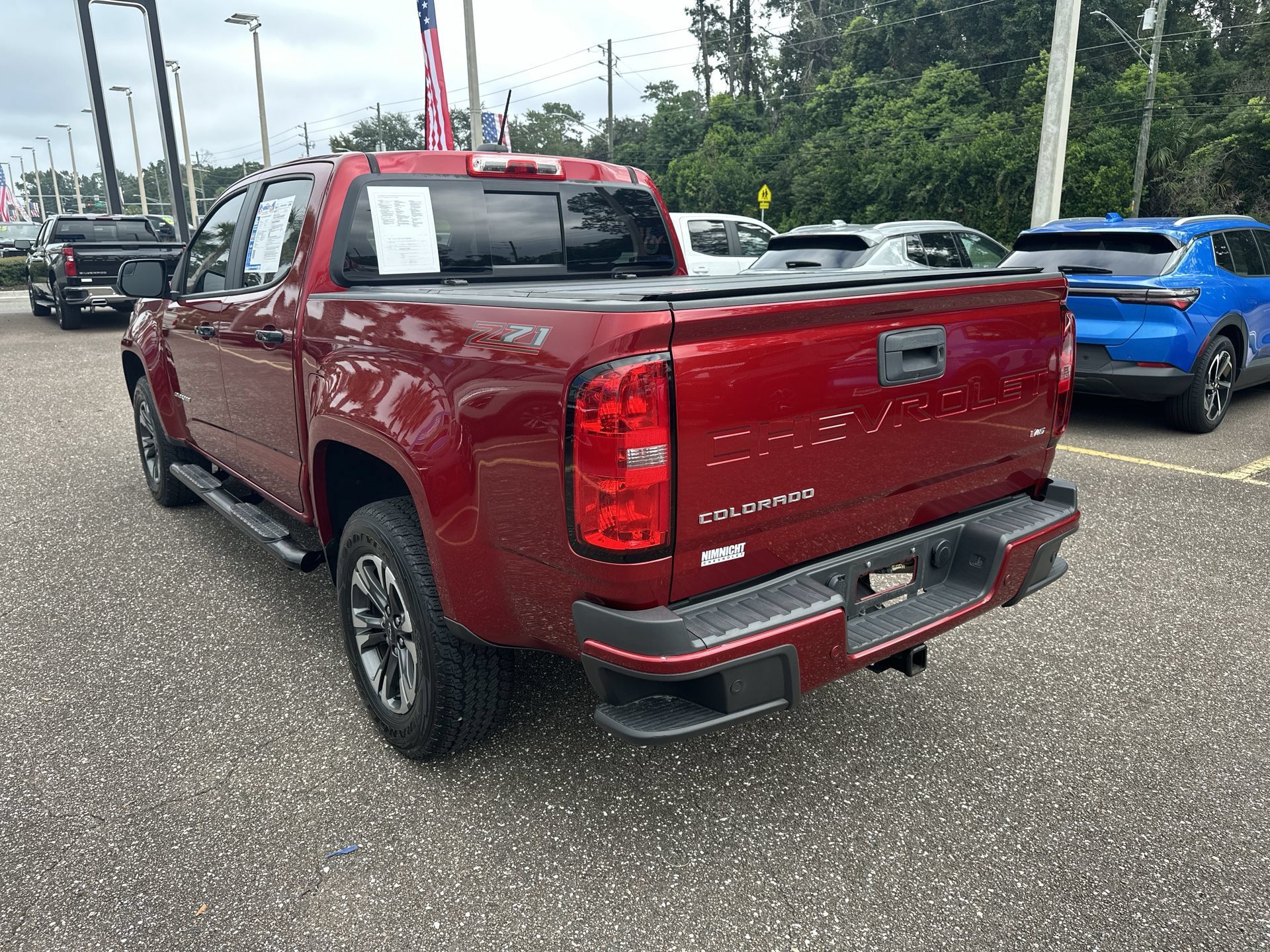 Used 2021 Chevrolet Colorado Z71 w/ Safety Package RWD image 14