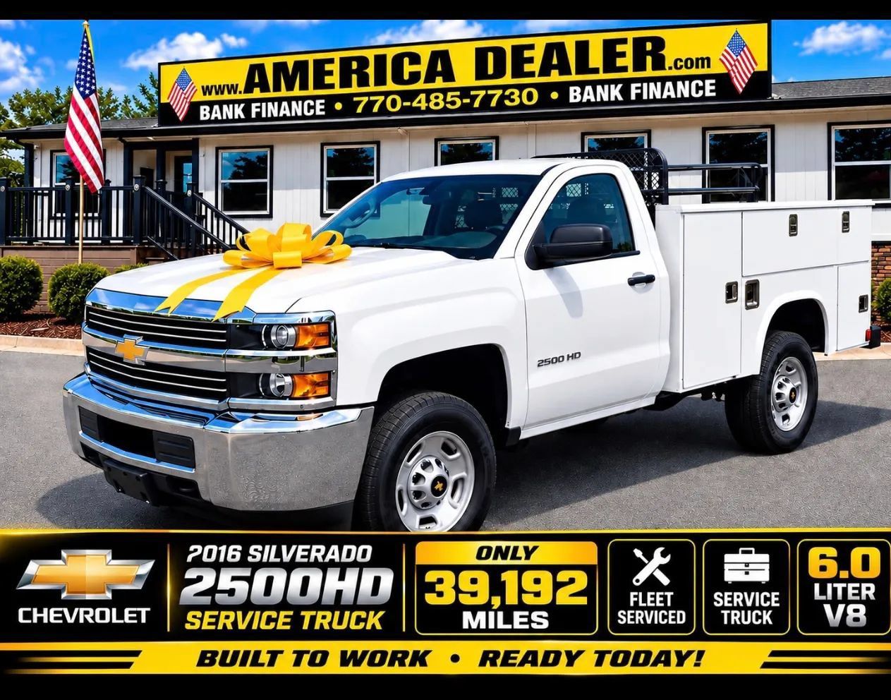 Used 2016 Chevrolet Silverado 2500 W/T RWD image 2