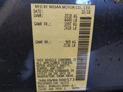 Used 2019 Nissan Altima 2.5 SV image 33