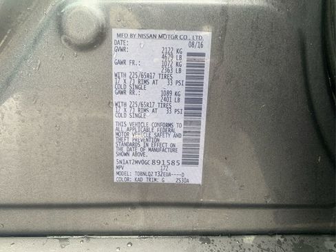 Used 2016 Nissan Rogue SV image 15