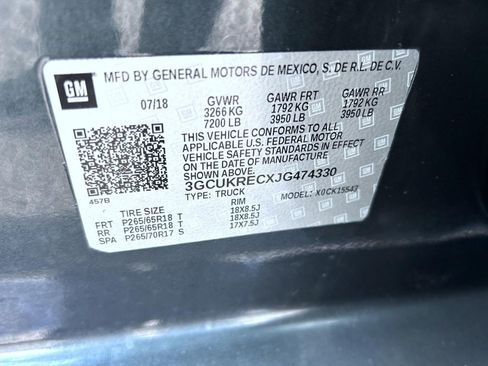 Certified 2018 Chevrolet Silverado 1500 LT w/ All Star Edition AWD/4WD image 24