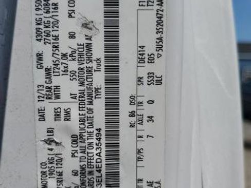 Used 2014 Ford E-350 and Econoline 350 Extended Super Duty w/ Power Group image 16