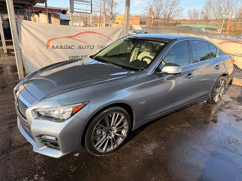 Used 2016 INFINITI Q50 Red Sport 400 image 8
