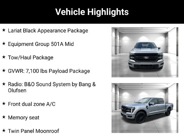 Used 2025 Ford F150 Lariat AWD/4WD image 2