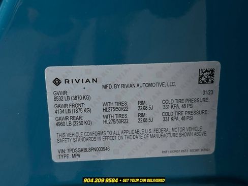 Used 2023 Rivian R1S Launch Edition Quad AWD/4WD image 12