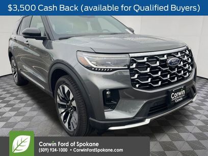 New 2026 Ford Explorer Platinum w/ LUX Leather Package