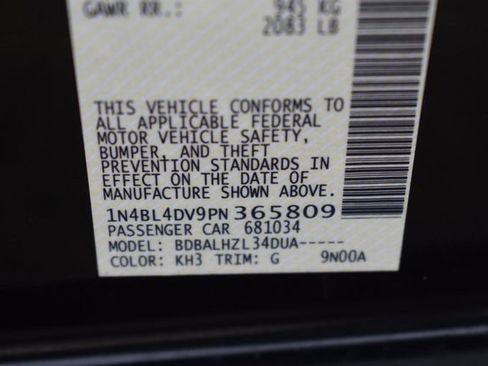 Used 2023 Nissan Altima 2.5 SV FWD image 34