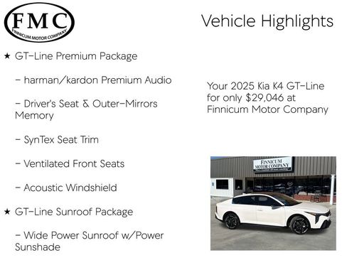 Used 2025 Kia K4 GT-Line w/ GT-Line Premium Package image 10