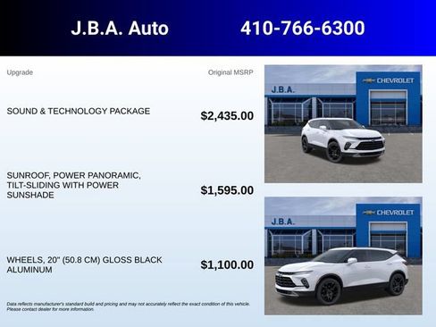 New 2026 Chevrolet Blazer LT w/ Sound & Technology Package AWD/4WD image 5
