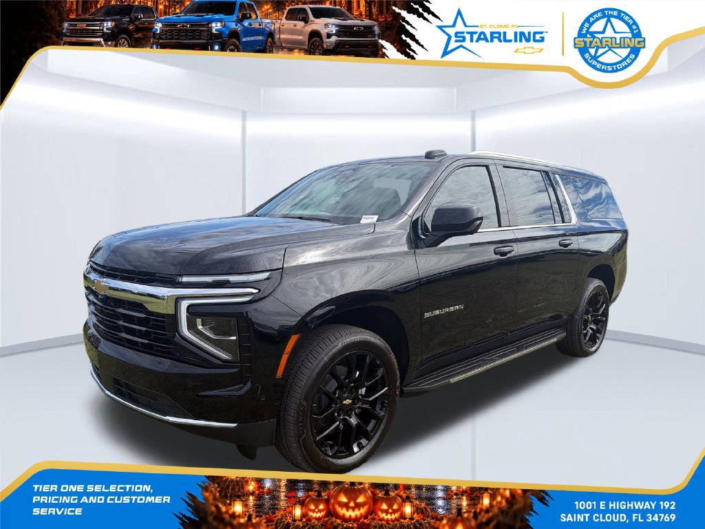 New 2026 Chevrolet Suburban LS w/ LPO, Get Active Package RWD 360° Tour