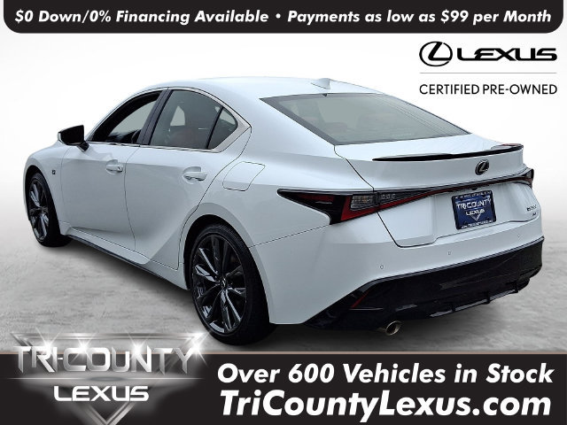 Certified 2023 Lexus IS 350 F Sport w/ Memory Package AWD/4WD image 4