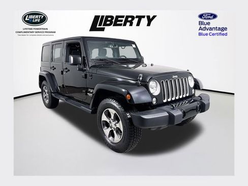 Used 2017 Jeep Wrangler Unlimited Sahara w/ Connectivity Group image 1