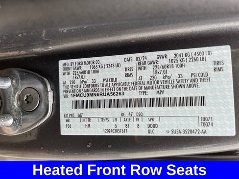 Used 2024 Ford Escape ST-Line w/ Tech Pack #1 AWD/4WD image 27
