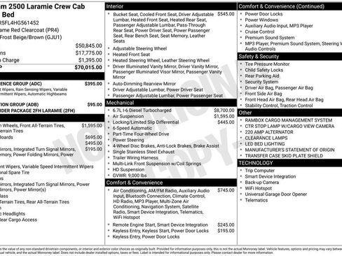 Used 2017 RAM 2500 Laramie w/ Convenience Group image 6