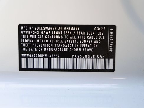 Used 2023 Volkswagen GTI S FWD image 11