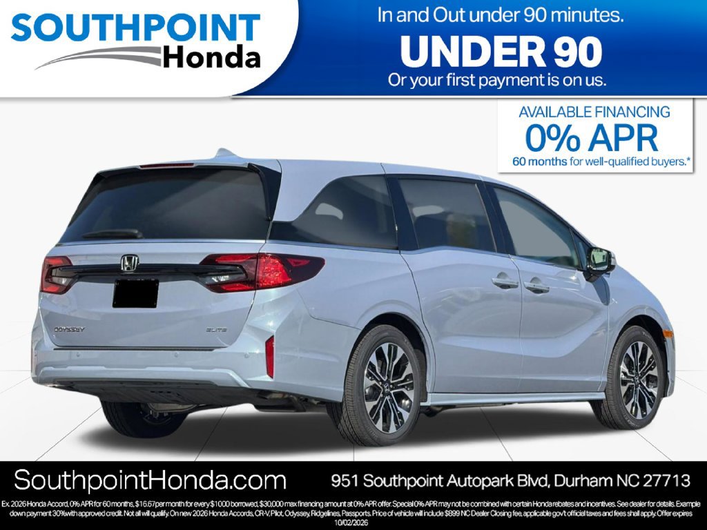 New 2027 Honda Odyssey Elite image 3