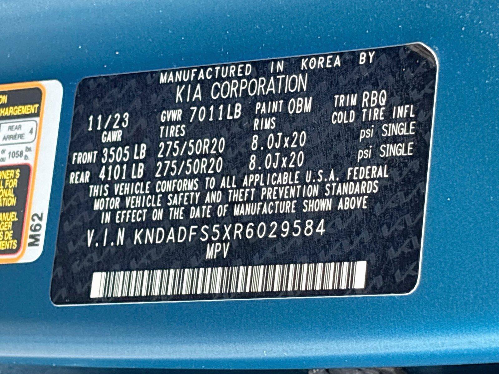 Used 2024 Kia EV9 Land AWD/4WD image 35