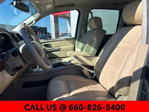Used 2015 Nissan Armada Platinum w/ 2nd Row Captain Seat Package image 18