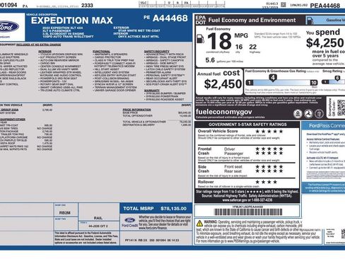 Used 2023 Ford Expedition Max XLT image 2