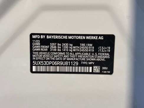 Used 2024 BMW X3 xDrive30i w/ Convenience Package image 65